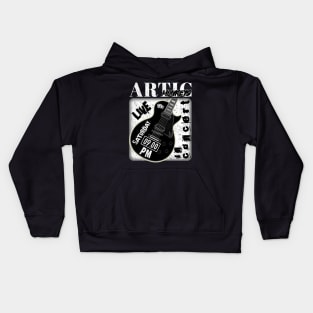 Artic monkeys guitar Kids Hoodie